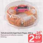 Vahukreemikringel Eesti Pagar, 450 g