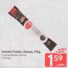 Salaami Fuetec, Elpozo, 170g 