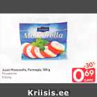 Juust Mozzarella, Formagia, 125 g
