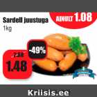 Allahindlus - Sardell juustuga 1 kg