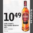 Allahindlus - Viski Grant´s The Family Reserve