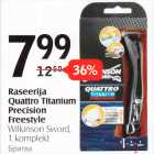 Raseerija Guattro Titanium Precision Freestyle