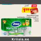 Allahindlus - Zewa Nature Lover
tualettpaber, 3-kihiline, 8 rulli****