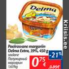 Allahindlus - Poolrasvane margariin Delma Extra, 39%, 450 g