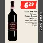 Allahindlus - Itaalia KPN vein
Bonacchi
Chianti Riserva,
13%, 75 cl