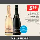 Allahindlus - Hispaania KPN
 kvaliteetvahuvein
Freixenet, 75 cl