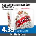 A.LE COQ PREMIUM HELE ÕLU