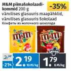 Allahindlus - M&M piimašokolaadikommid
200 g