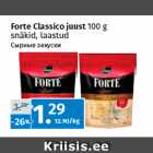 Allahindlus - Forte Classico juust 100 g