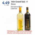 Allahindlus - Vein Grand Süd, 1 l