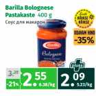 Allahindlus - Barilla Bolognese
Pastakaste 400 g