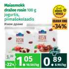 Allahindlus - Maiasmokk
dražee rosin 100 g