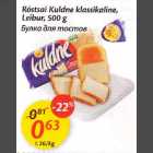 Röstsai Kuldnе klassikalinе,Leibur,500 g