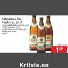 Allahindlus - Saksamaa õlu Paulaner, 50cl