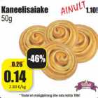 Allahindlus - Kaneelisaiake
50g