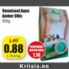 Allahindlus - Vannisool Agua Amber Oliiv 500 g