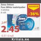 Allahindlus - Zewa Deluxe Pure White tualettpaber