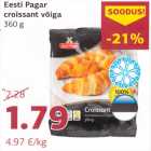 Allahindlus - Eesti Pagar croissant võiga 360 g