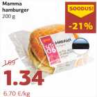 Allahindlus - Mamma hamburger 200 g