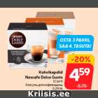 Allahindlus - Kohvikapslid
Nescafe Dolce Gusto

