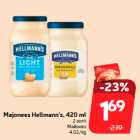 Majonees Hellmann's, 420 ml

