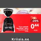 Allahindlus - Tume rukkileib -30%
"Must Ronk", 260 g
