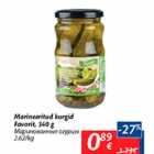 Allahindlus - Marineeritud kurgid Favorit, 340 g