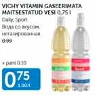 VICHY VITAMIN GASEERIMATA MAITSESTATUD VESE 0,75 L