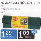 MCLEAN TUGEV PRÜGIKOTT 200 L