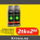 Dušigeel meestele
Oreon Sport, 250 ml
