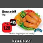 Allahindlus - Lõunasardell
1kg 