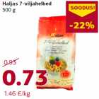 Allahindlus - Haljas 7-viljahelbed
500 g