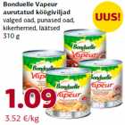 Allahindlus - Bonduelle Vapeur
aurutatud köögiviljad