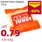 Allahindlus - Estover Vene riivjuust
200 g