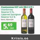 Prantsusmaa KGT vein B&G 0,75 l