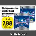 Nõudepesumasina tabletid Finish Quantum Max