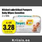 Allahindlus - Niisked salvrätikud Pampers Baby Wipes Sensitive