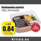 Vasikamaksa pasteet 