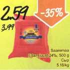 Allahindlus - Saaremaa Edam juust 24%, 500 g