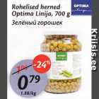 Rohelised herned Optima Linija, 700 g