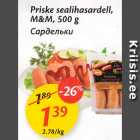 Priske sealihasardell, M&M, 500 g