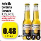 Allahindlus - Hele õlu Corona Cerveza