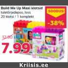 Allahindlus - Build Me Up Maxi klotsid 