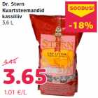 Allahindlus - Dr. Stern
Kvartsteemandid
kassiliiv
3,6 L