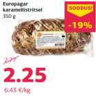 Allahindlus - Europagar
karamellistritsel
350 g