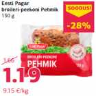 Allahindlus - Eesti Pagar
broileri-peekoni Pehmik
130 g