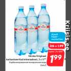 Allahindlus - Värska Originaal
karboniseeritud mineraalvesi, 3 x 1 l**