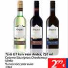 Allahindlus - Tšilli GT kuiv vein Andes, 750 ml