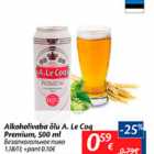 Allahindlus - Alkohoolivaba õlu A.Le Coq Premium, 500 ml