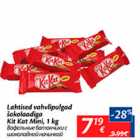 Allahindlus - Lahtised vahvlipulgad šokolaadiga Kit Kat Mini, 1 kg